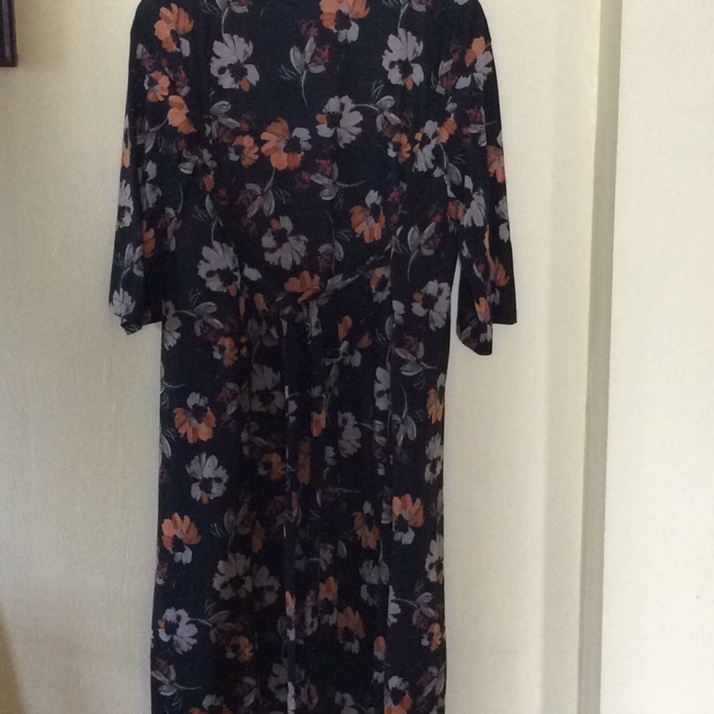 GU floral ladybug kimono robe style long cardigan. - Picture 4 of 15